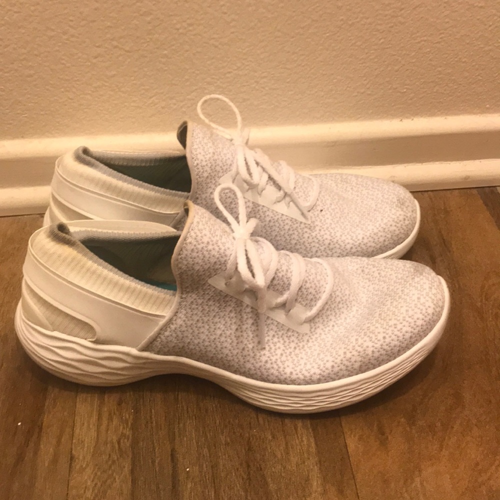 You by Skechers slip on gym shoe